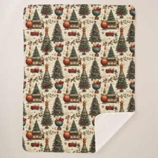 Timeless Christmas Vibes Sherpadecke