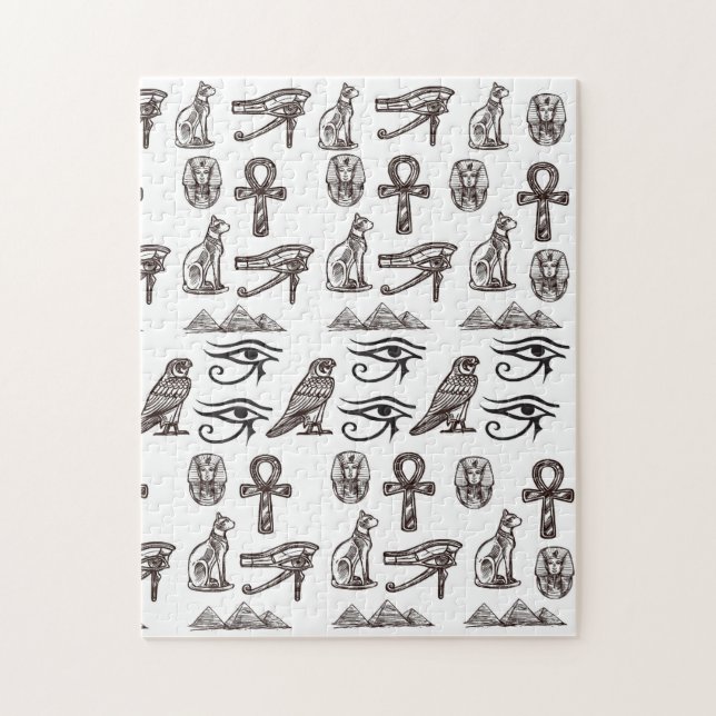 Timeless Egyptian Antiquities Digital Patterns (Vertikal)