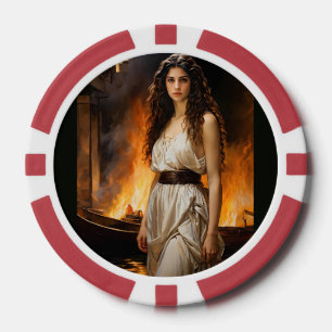 "Timeless Helen: Troys Catalyst" Pokerchips