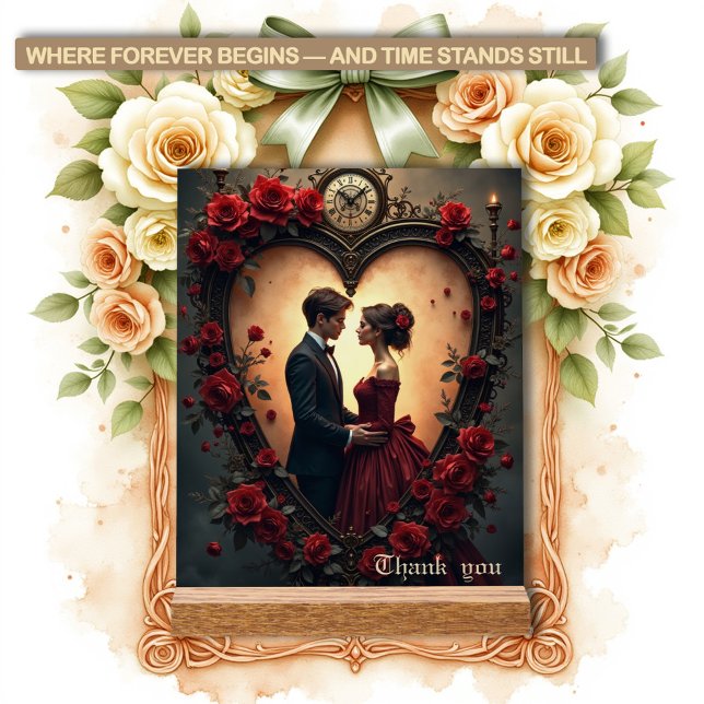 Timeless Love –Victorian Gothic Wedding Collection Acrylschild (Von Creator hochgeladen)