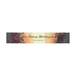 Timeless Love –Victorian Gothic Wedding Collection Einladungsbanderole