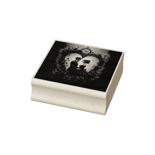 Timeless Love –Victorian Gothic Wedding Collection Gummistempel (Stempel)