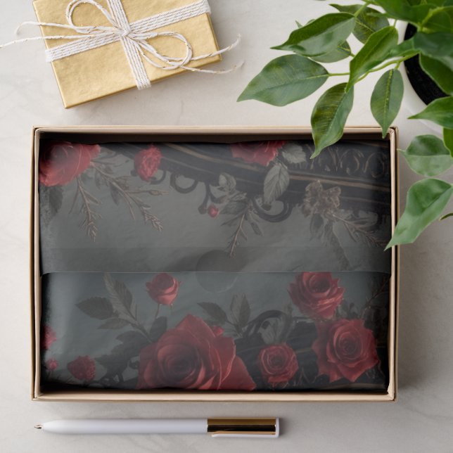 Timeless Love –Victorian Gothic Wedding Collection Seidenpapier (Geschenk)