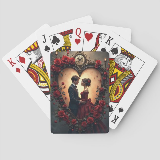 Timeless Love –Victorian Gothic Wedding Collection Spielkarten (Rückseite)