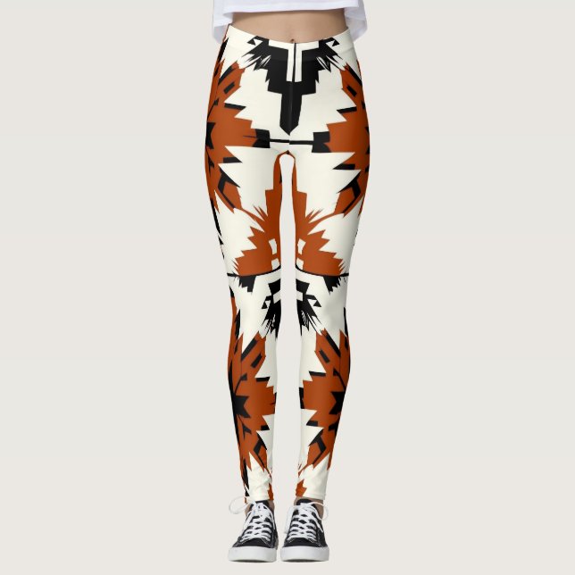Timeless Navajo Geometrics Leggings (Vorderseite)