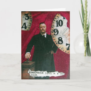 Timepiece, carte d'anniversaire