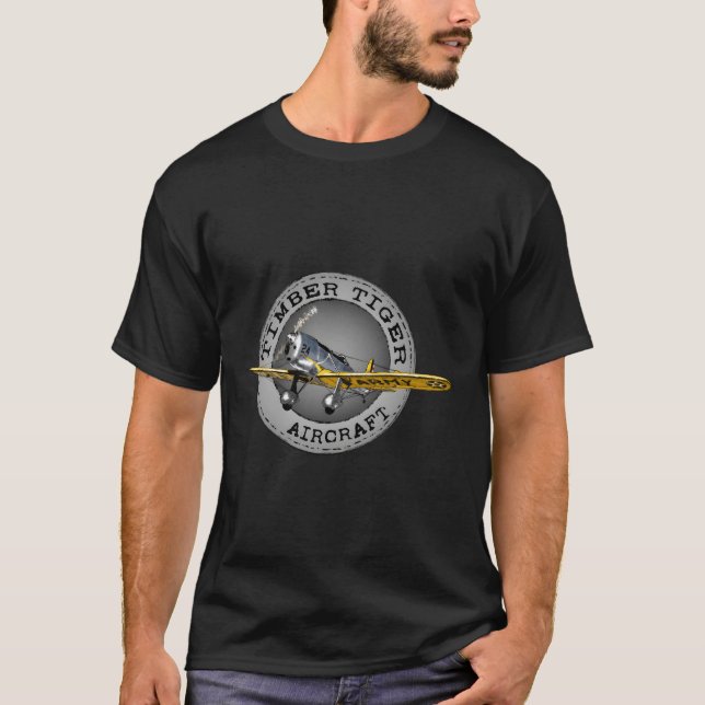 Timer Tiger Aircraft T-Shirt (Vorderseite)
