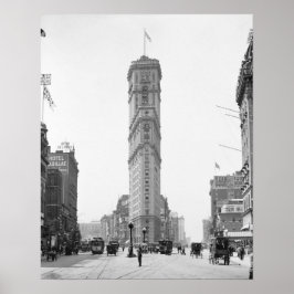 Times Square, 1908. Vintage Photo Poster