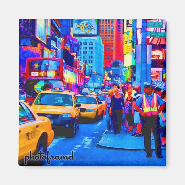 Times Square 2 Pop Magnet (Vorne)