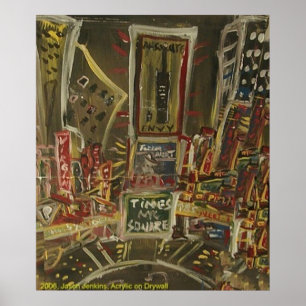 TIMES SQUARE KNACKT POSTER