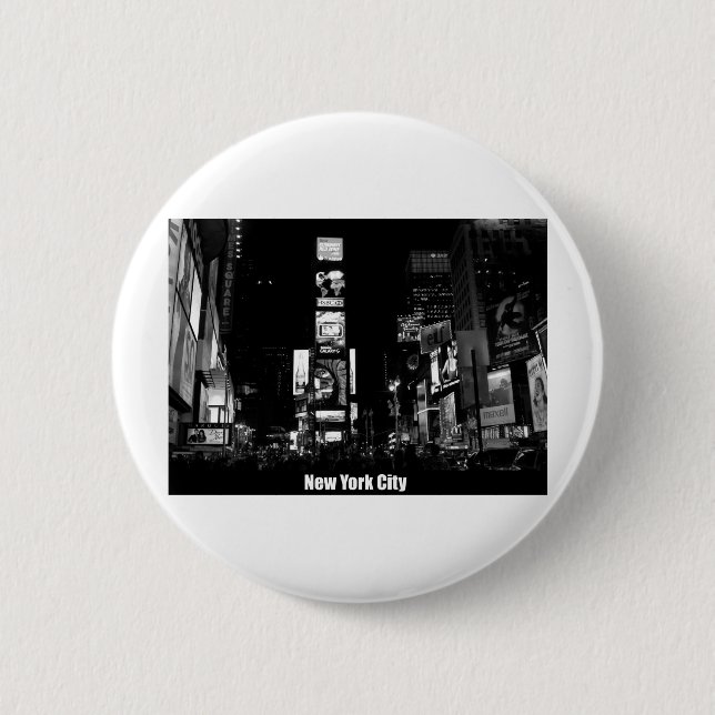 Times Square - New York Button (Vorderseite)