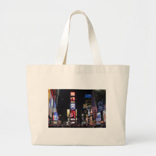 Times Square New York City Jumbo Stoffbeutel