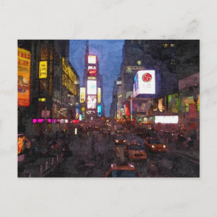 Times Square NY Postkarte