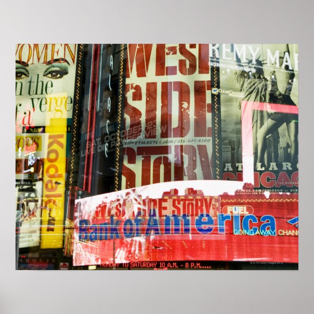 Times Square Poster (Vorne)
