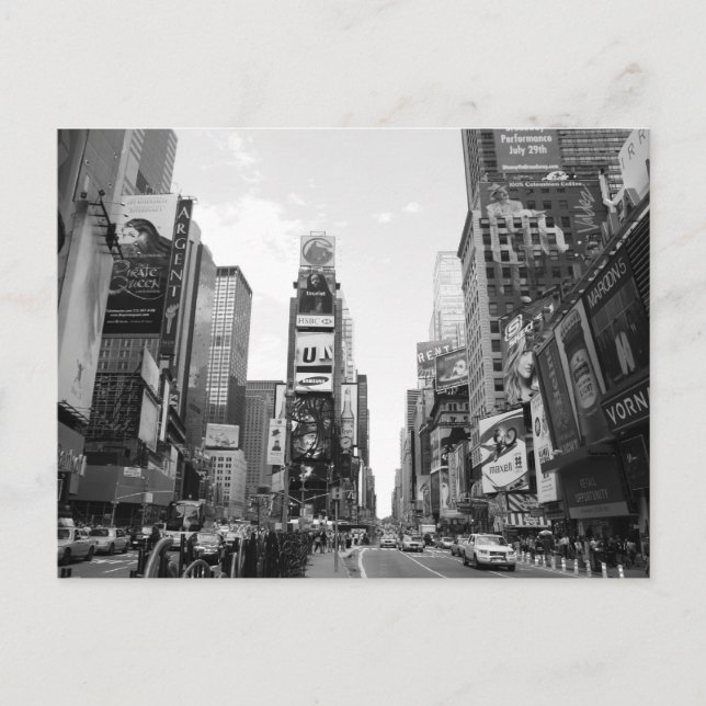 Times Square Postkarte (Vorderseite)