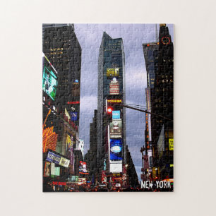 Times Square-Puzzlespiel-New- York Cityandenken