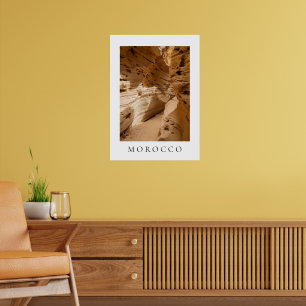 Timlalins Canyon, in der Nähe von Tamri, Marokko R Poster