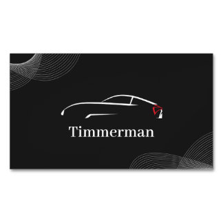 Timmerman — Automotive Care & Vehicle Enhancement Magnetische Visitenkarte