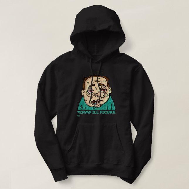 "TIMMY ILL FIGURE" lustig Hoodie (Design vorne)