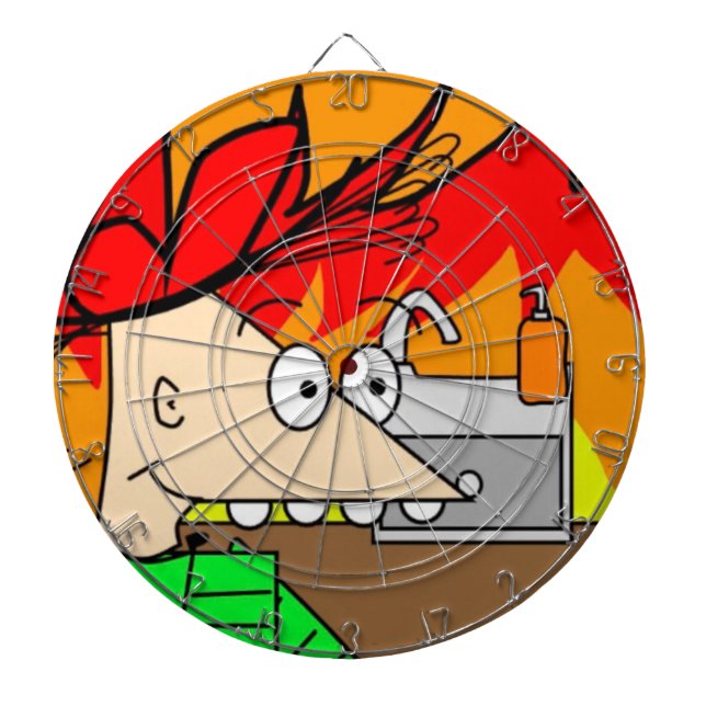 Timmy zitterte dartscheibe (vorne)