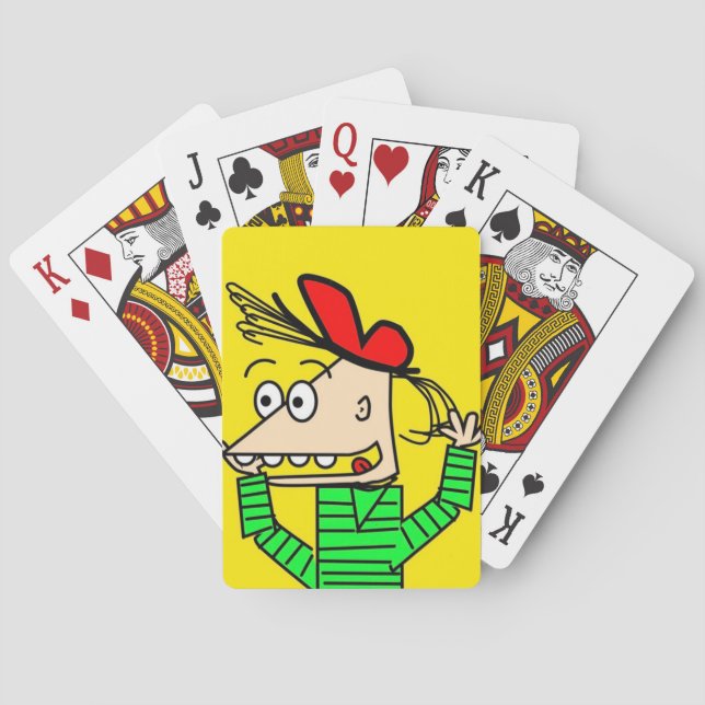 Timmy zitterte spielkarten (Rückseite)