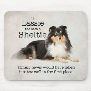 Timmys Tri Farbe Sheltie Mousepad