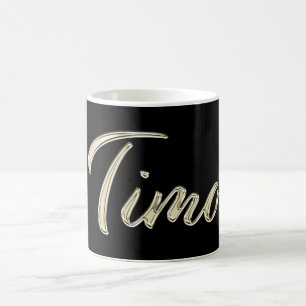 Timo Name whitegold Tasse Teetasse Kaffeetasse