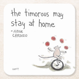 Timor-Untersetzer 1 Rechteckiger Pappuntersetzer