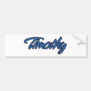 Timothy Name blue Aufkleber Sticker Autoaufkleber