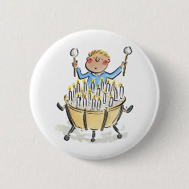 Timpani Birthday Button