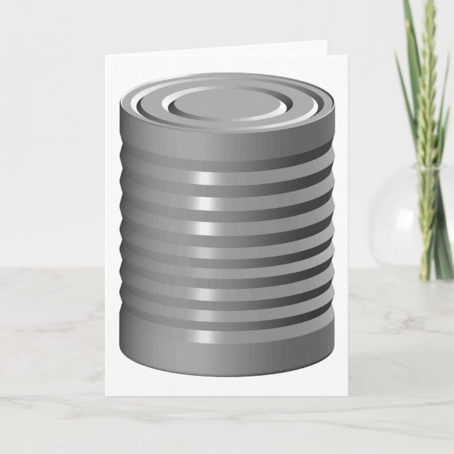 Tin Can Grußkarten Karte (Vorderseite)