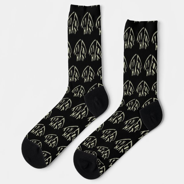 Tin Foil Hat Socken (Linkes Detail)