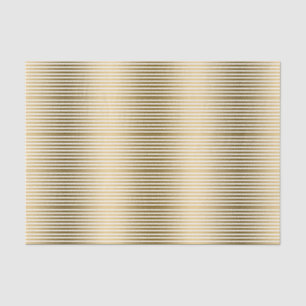 Tin Gold Streifen Custom White Background Seidenpapier