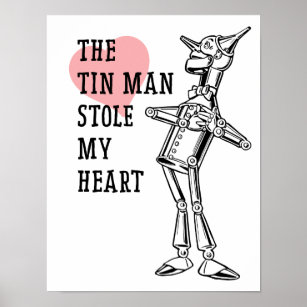 Tin Man gestohlen Vintage Illustrator aus meinem H Poster