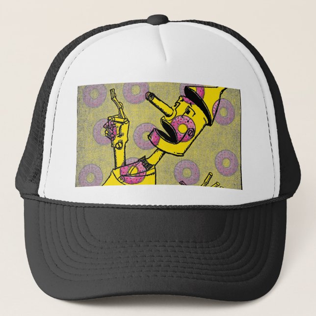 Tin Man Hat Truckerkappe (Vorderseite)