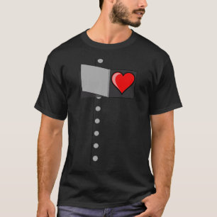 Tin Man Heart Halloween Zauberer Oz Tin Man Costu T-Shirt
