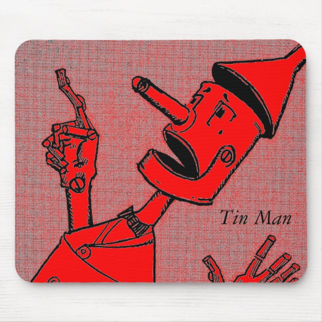 Tin Man Mouse Pad Mousepad (Vorne)