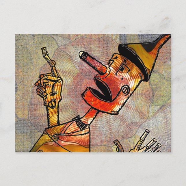Tin Man Postcard Postkarte (Vorderseite)