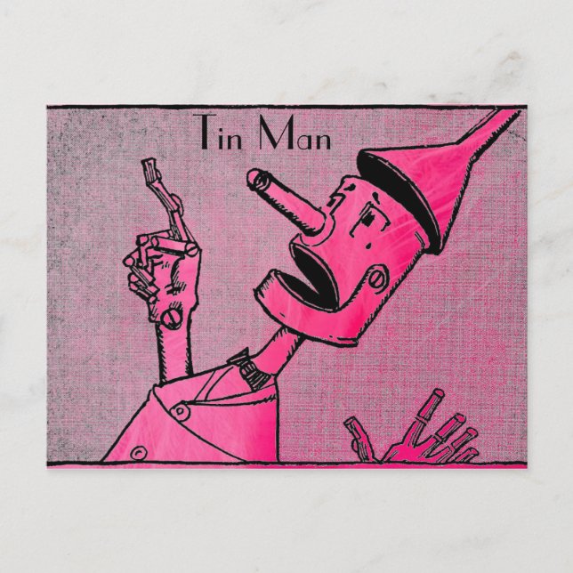 Tin Man Postcard Postkarte (Vorderseite)