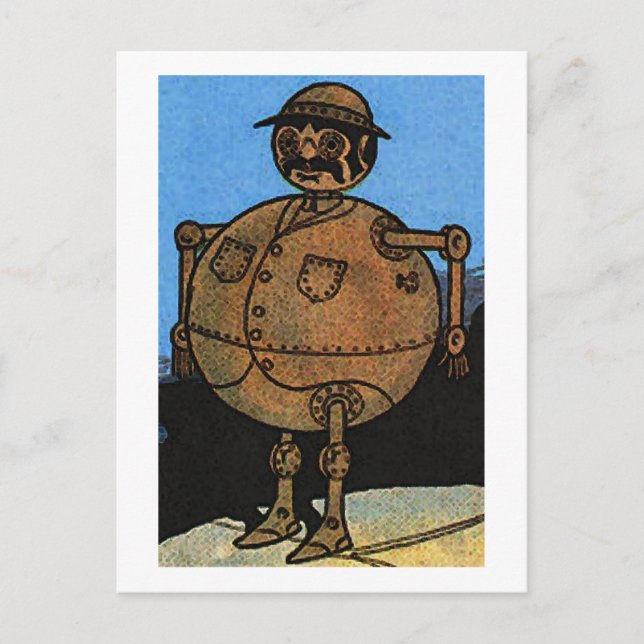 Tin Man Postkarte (Vorderseite)
