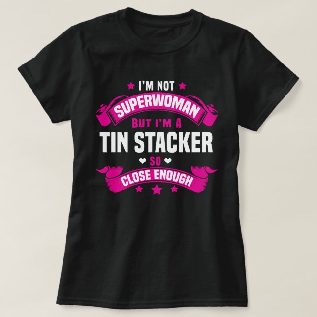Tin Stacker T-Shirt (Design vorne)
