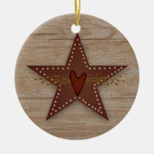 Tin Star Ornament