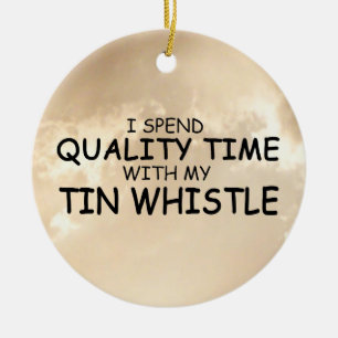 Tin Whistle Keramik Ornament