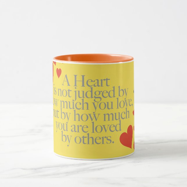 Tin Woodman Liebe Tasse von Ozia (Zentrum)