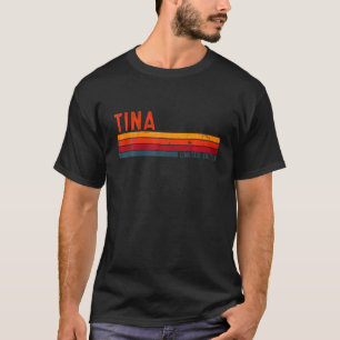 Tina Retro Vintag Limited Edition 80er 90S Birthda T-Shirt
