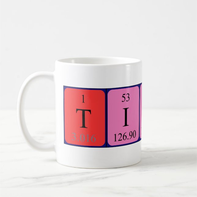Tindra Periodenname Tasse (Links)