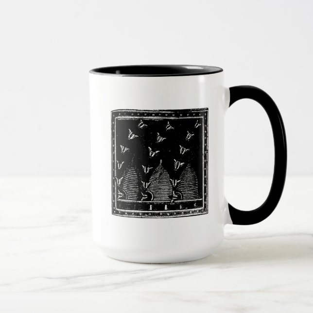 Tindr's Bees 15 oz. Tasse (Rechts)