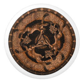 Tiners Hare Trinity Keramikknopf Keramikknauf