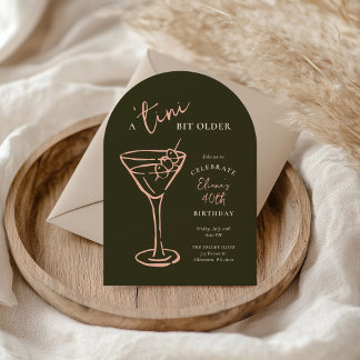 Tini Bit Älteres 40. Geburtstags-Party Einladung