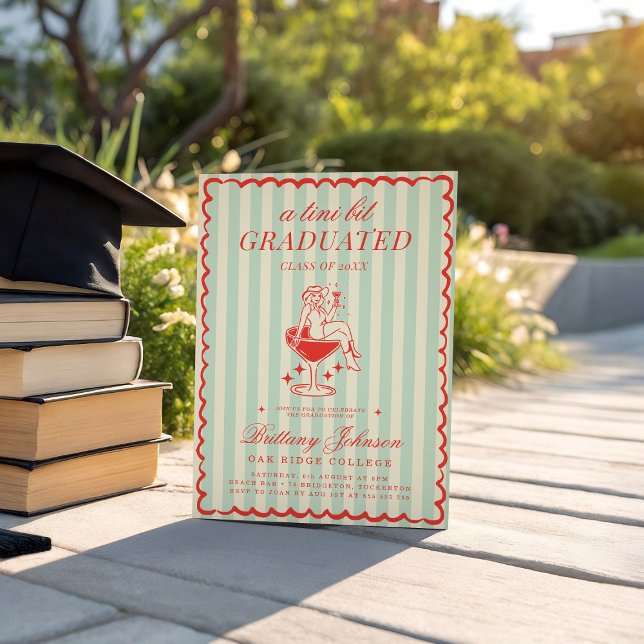 Tini Bit Western Cowgirl Abschluss Einladung (Von Creator hochgeladen)